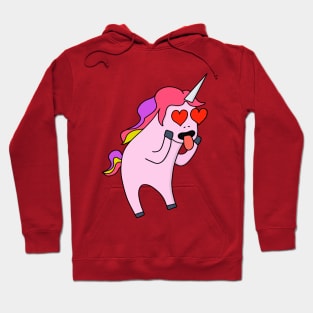 Unicorn in love Hoodie